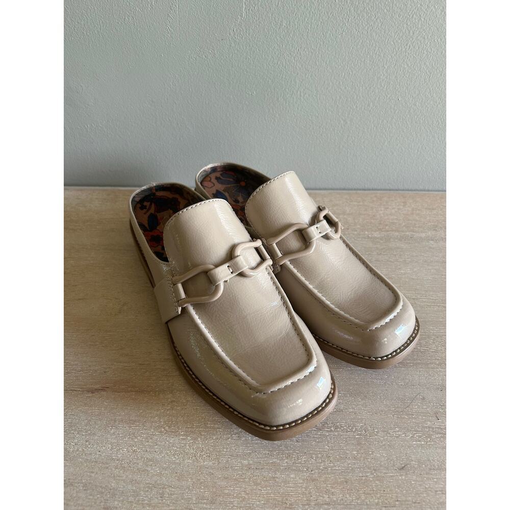 Korks by Kork-Ease Women’s Mule Loafer, Size 6, Nude Beige Leather.​ - Picture 2 of 9
